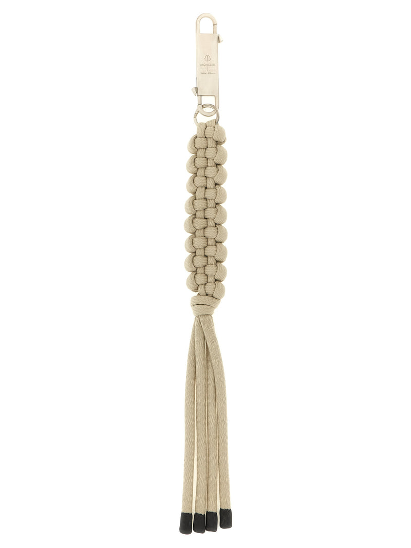 Rick Owens Hiking Rope Gray Polyester Keychain