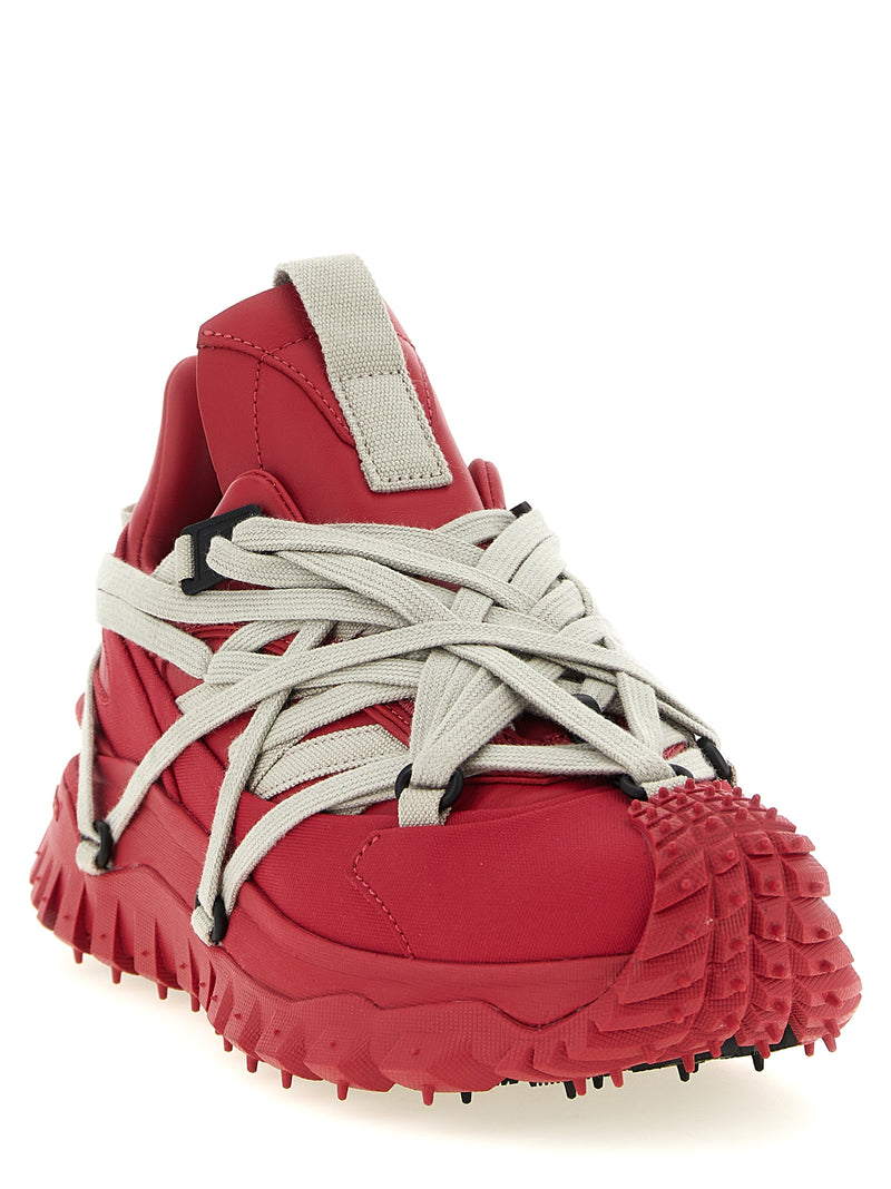 Rick Owens Trailgrip Megalace Multicolor Cowhide Sneakers