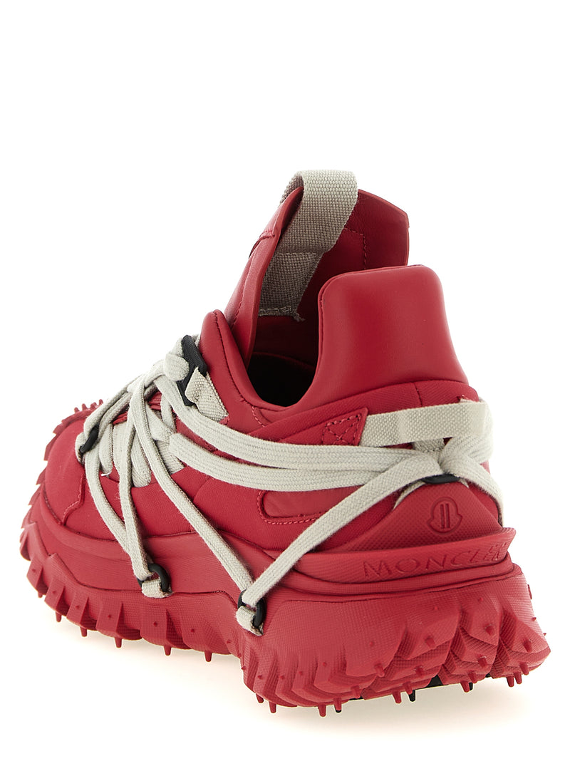 Rick Owens Trailgrip Megalace Multicolor Cowhide Sneakers