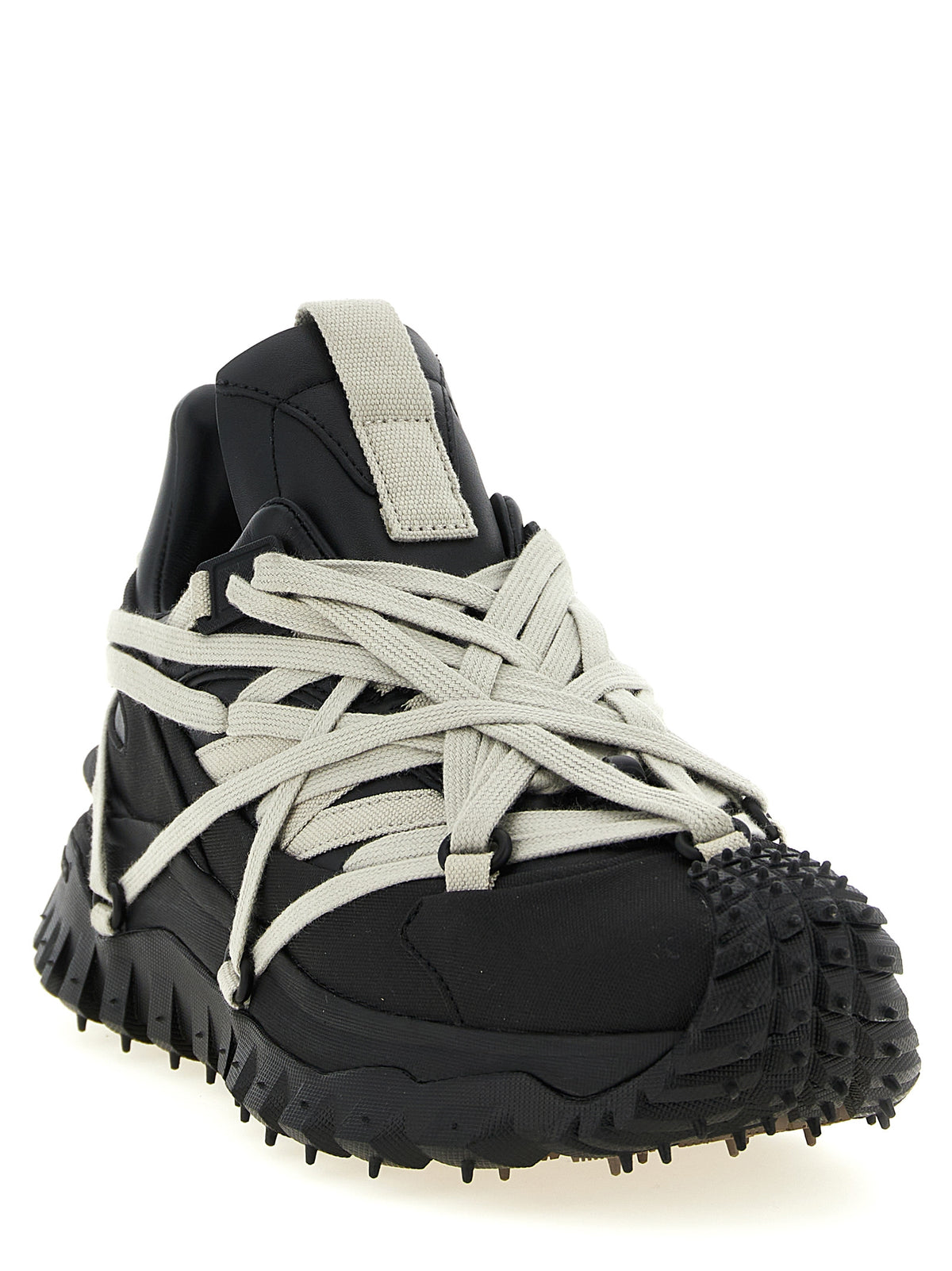 Rick Owens x Moncler Trailgrip Megalace Black Sneakers
