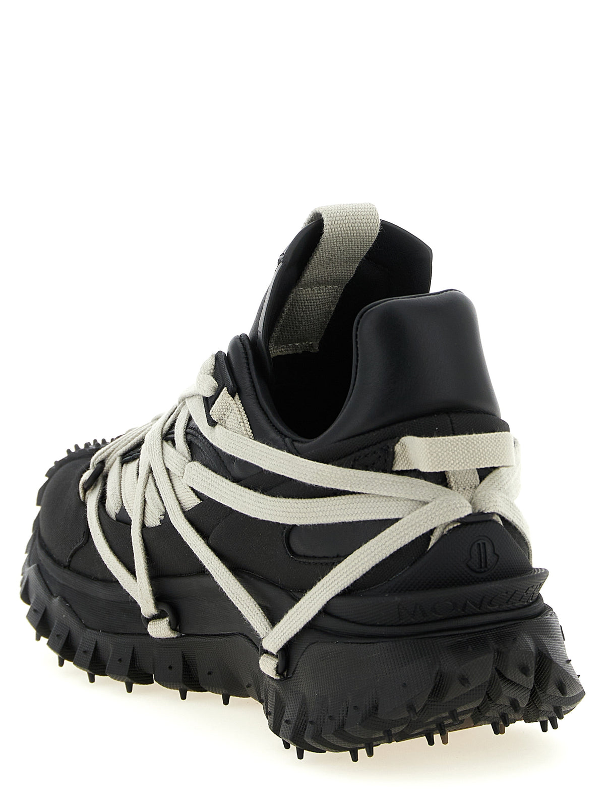 Rick Owens x Moncler Trailgrip Megalace Black Sneakers