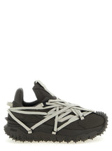 Rick Owens Trailgrip Megalace Brown Cowhide Sneakers