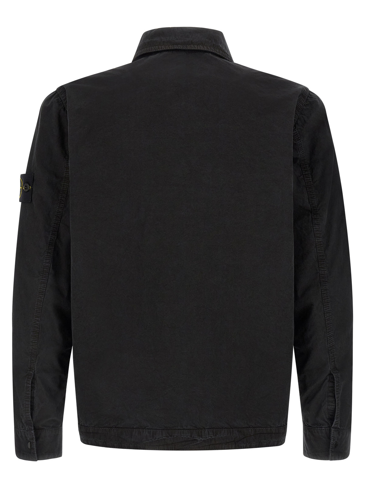 Chemisier noir en coton Stone Island