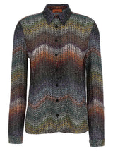 Missoni Multicolor Viscose Blouse - Elegant and Dazzling Design
