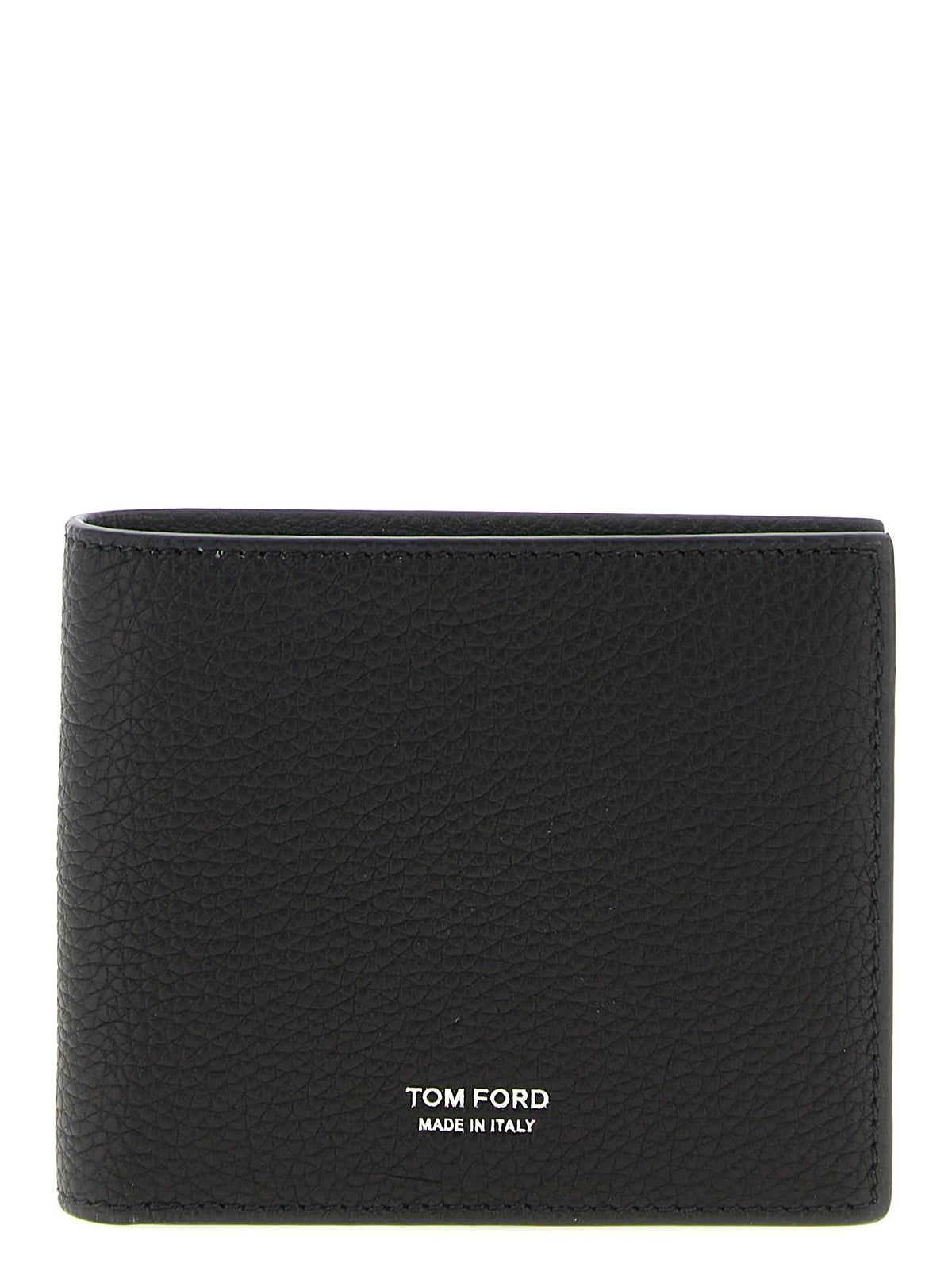 Portefeuille Tom Ford en cuir de veau noir