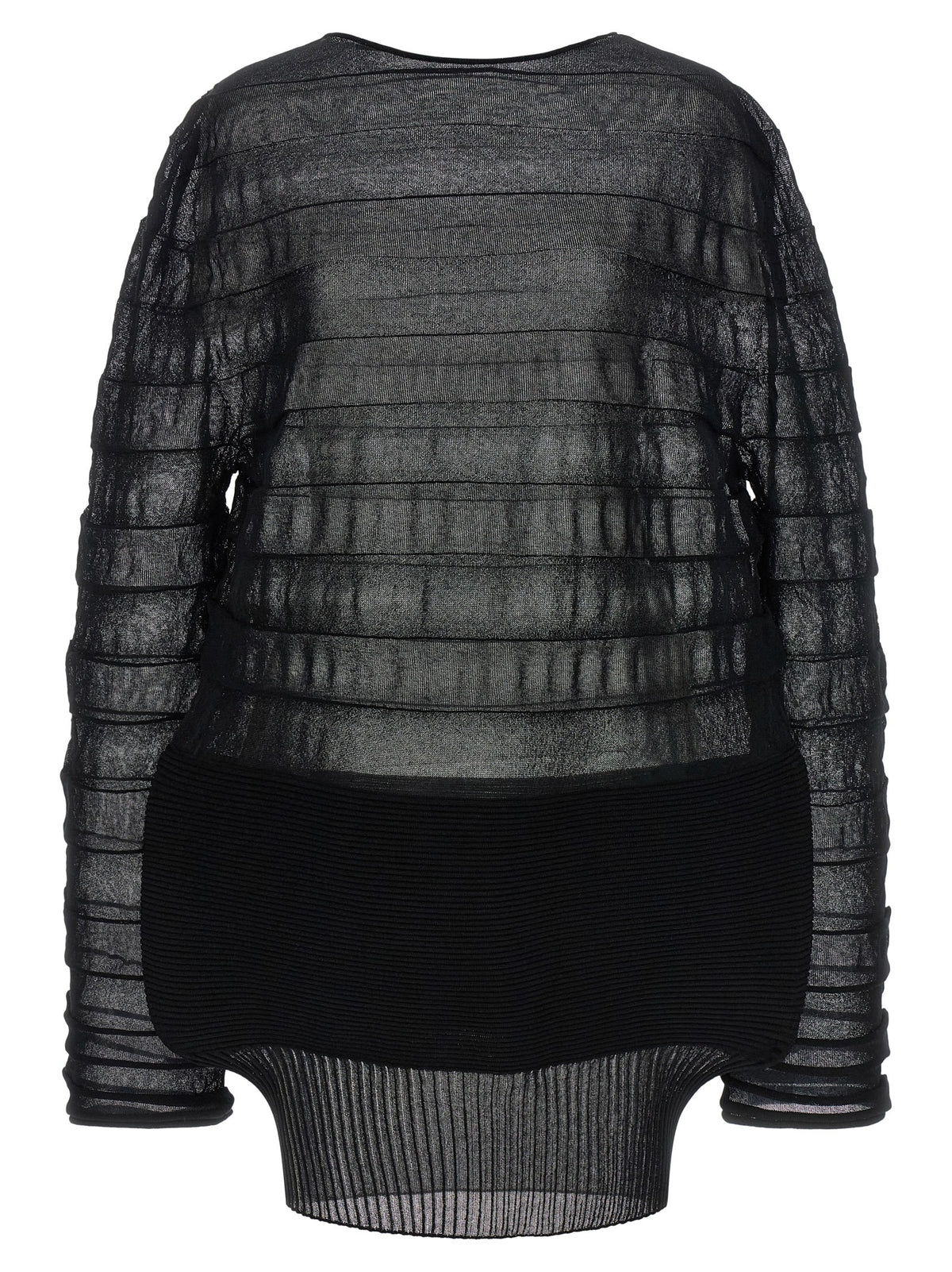 Issey Miyake Black Polyester Sweatshirt