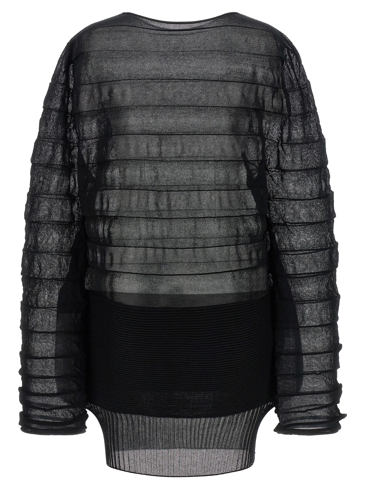 Issey Miyake Black Polyester Sweatshirt