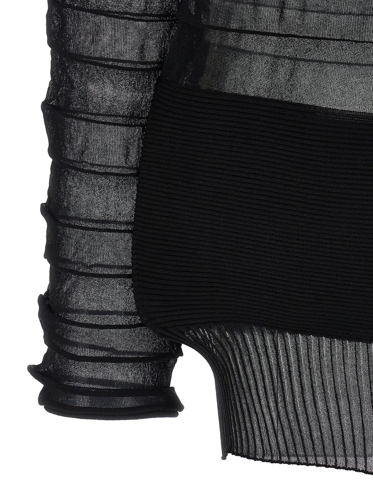 Issey Miyake Black Polyester Sweatshirt