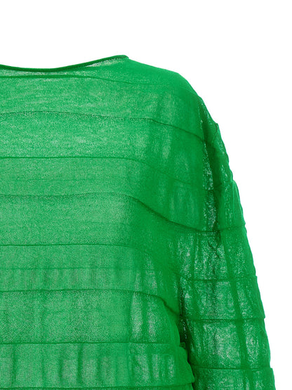 Issey Miyake Bicolor Polyester Sweatshirt