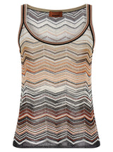 Missoni Multicolor Viscose Tank Top for Women