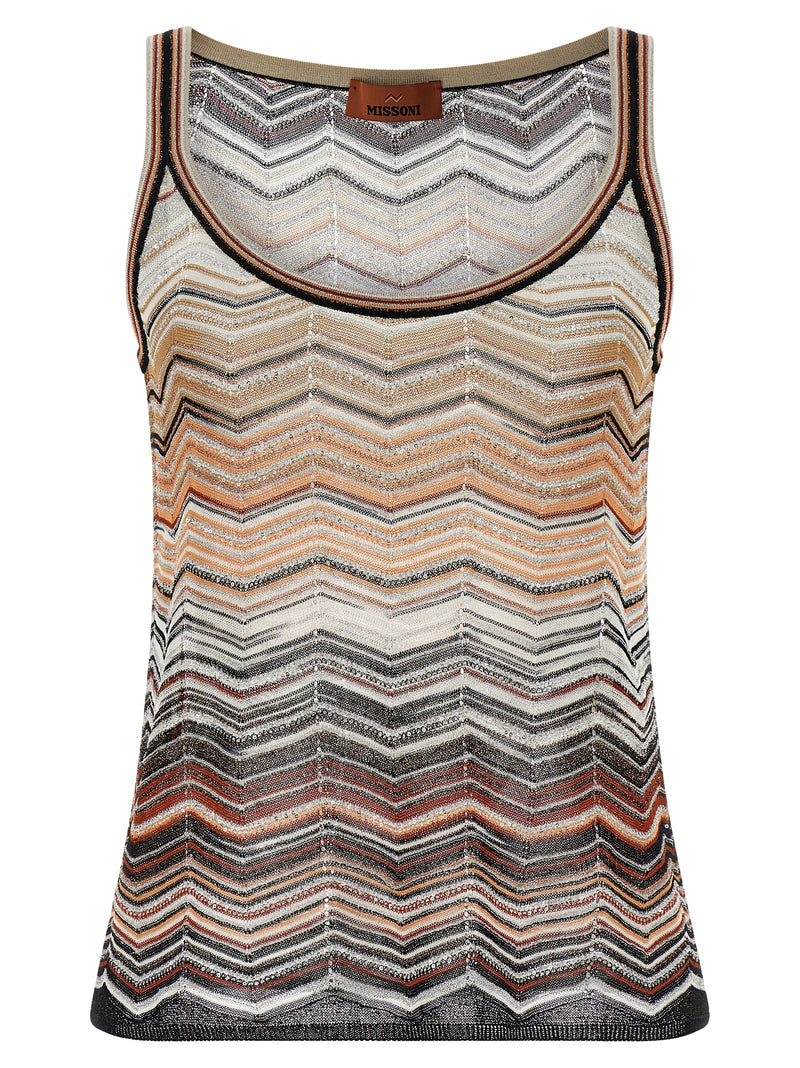 Missoni Multicolor Viscose Tank Top for Women