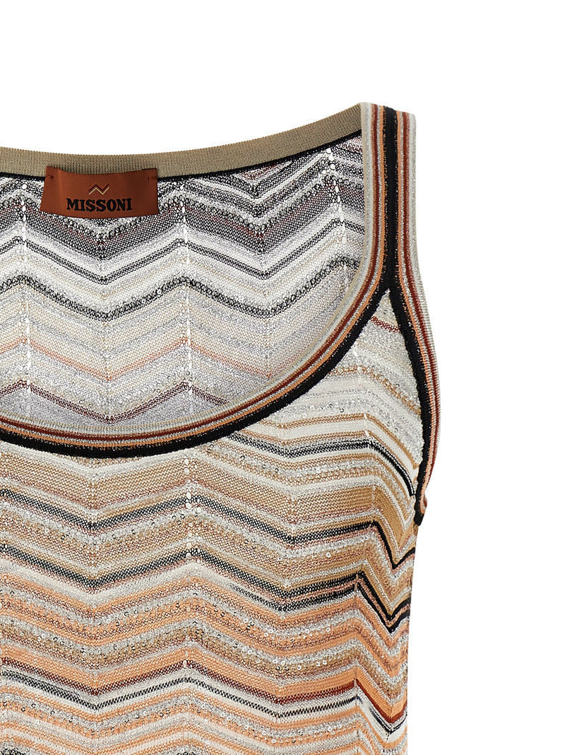 Missoni Multicolor Viscose Tank Top for Women