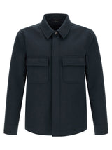 Chemisier en coton bleu Tom Ford