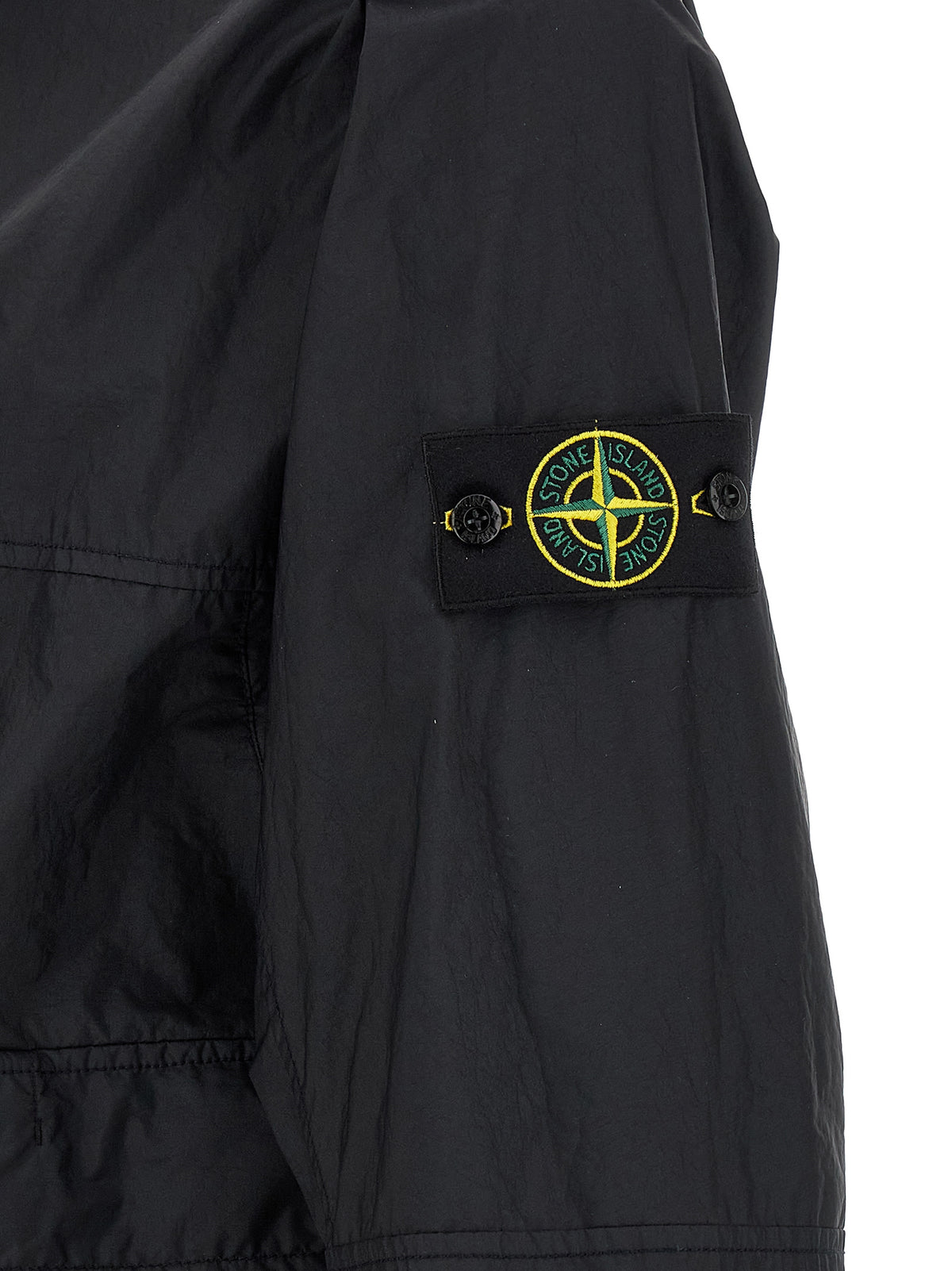 Veste en Polyamide Bleu Stone Island