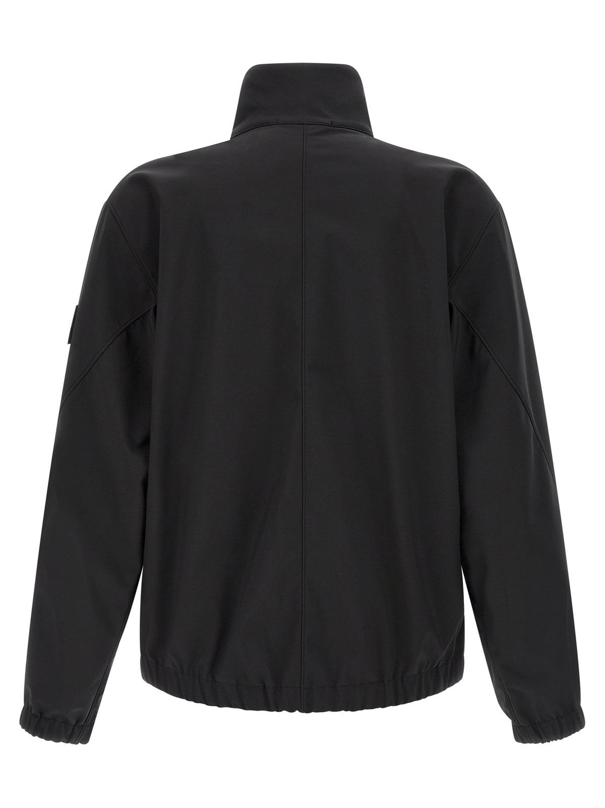 Stone Island Black Polyester Shell Jacket