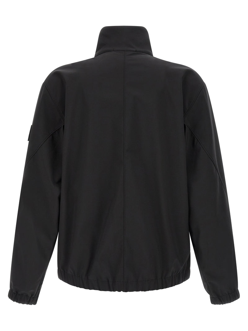 Veste Stone Island en polyester noir