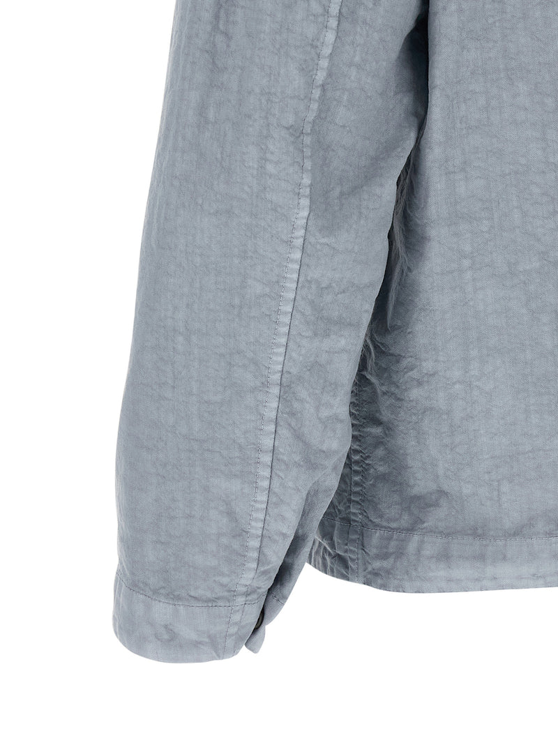 Blouse Stone Island en polyamide bleu
