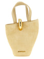 Jacquemus Beige Calfskin Handbag