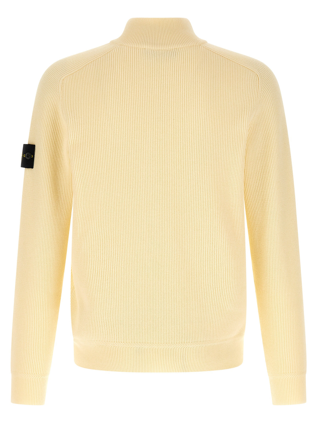 Cardigan Stone Island en coton beige