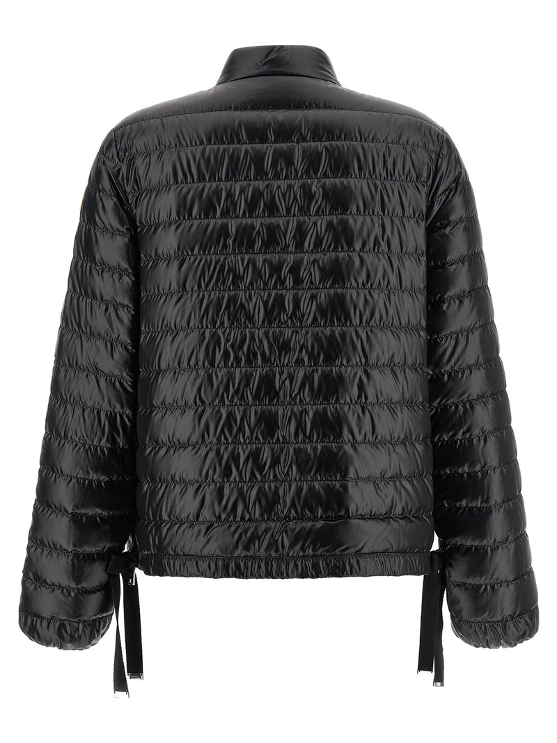 Moncler Black Polyamide Full-Length Jacket