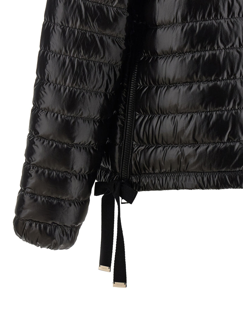 Moncler Black Polyamide Full-Length Jacket