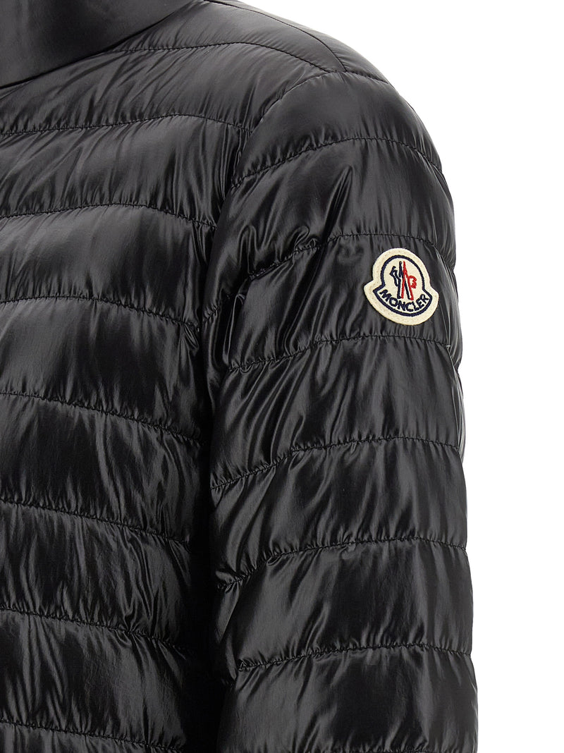 Moncler Black Polyamide Full-Length Jacket