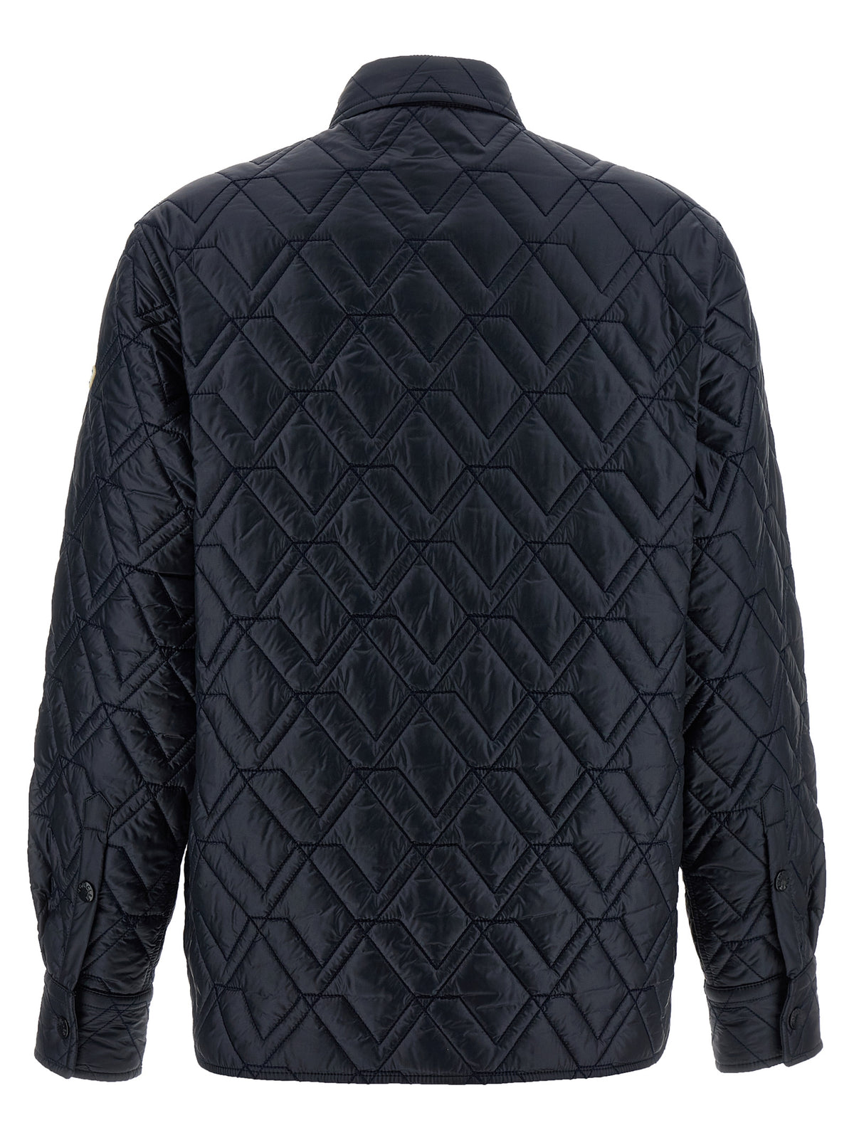 Veste Moncler en polyamide bleu