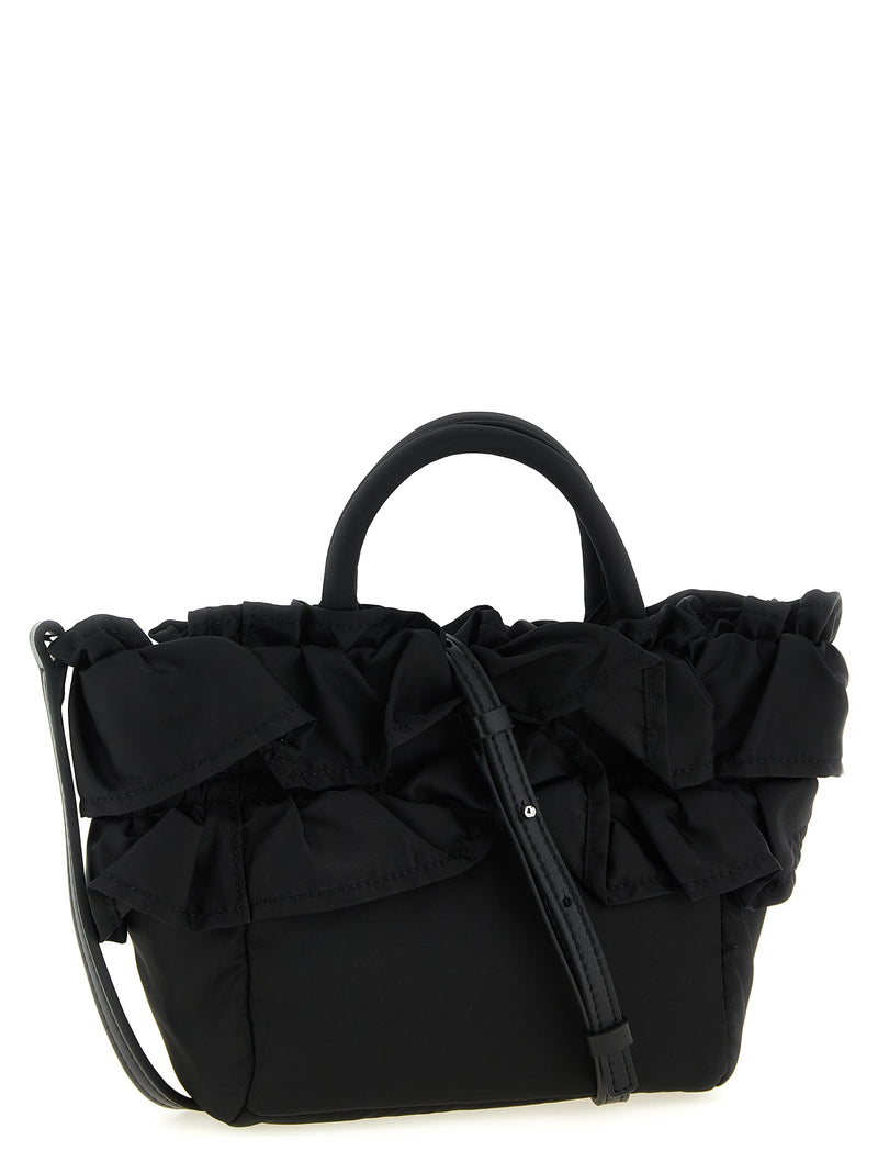 Ganni Black Nylon Handbag