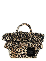 Sac à main Ganni en polyamide marron