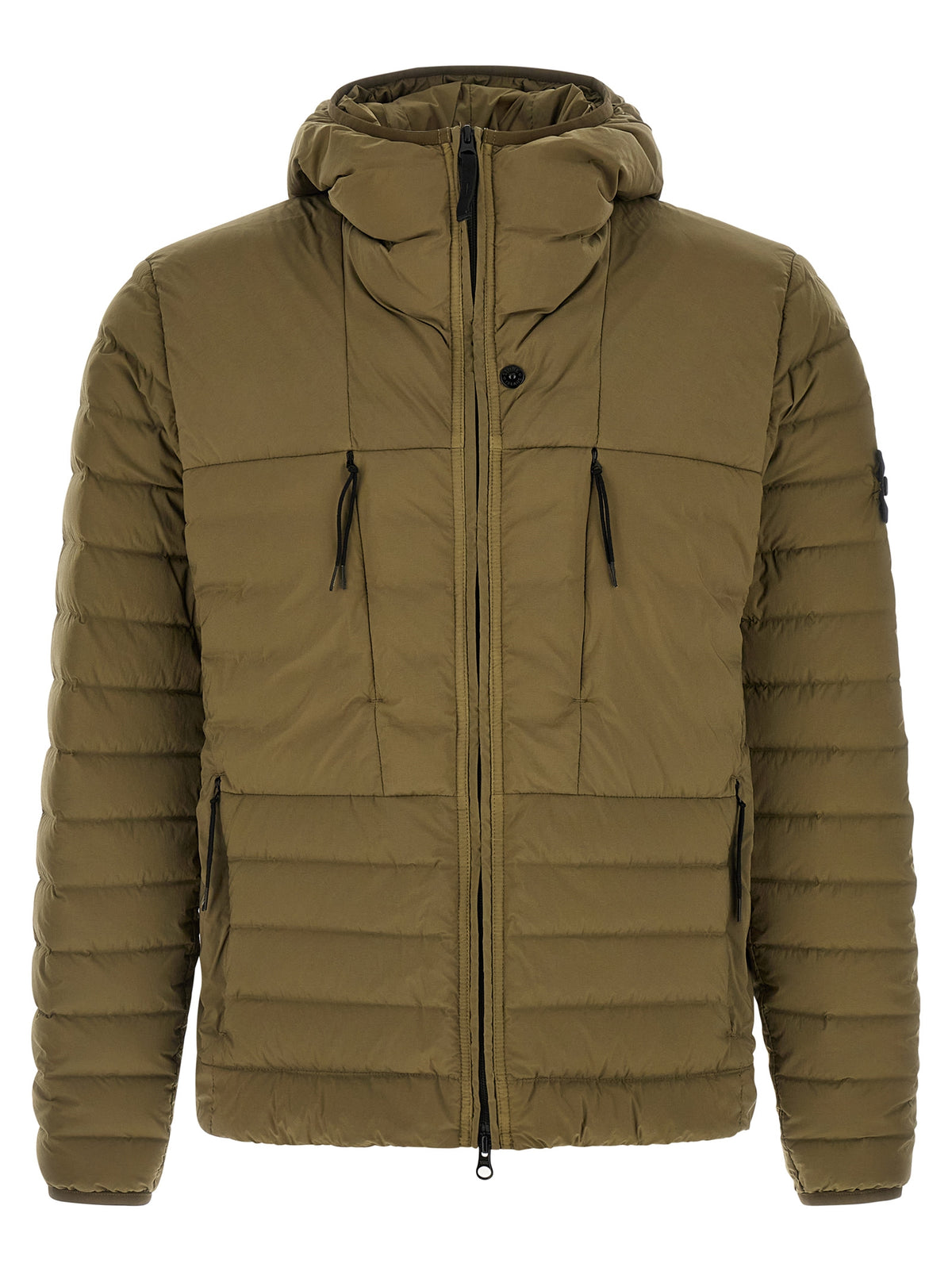 Veste Stone Island bicolore en polyamide intégrale