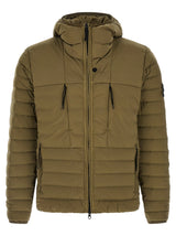 Veste Stone Island bicolore en polyamide intégrale