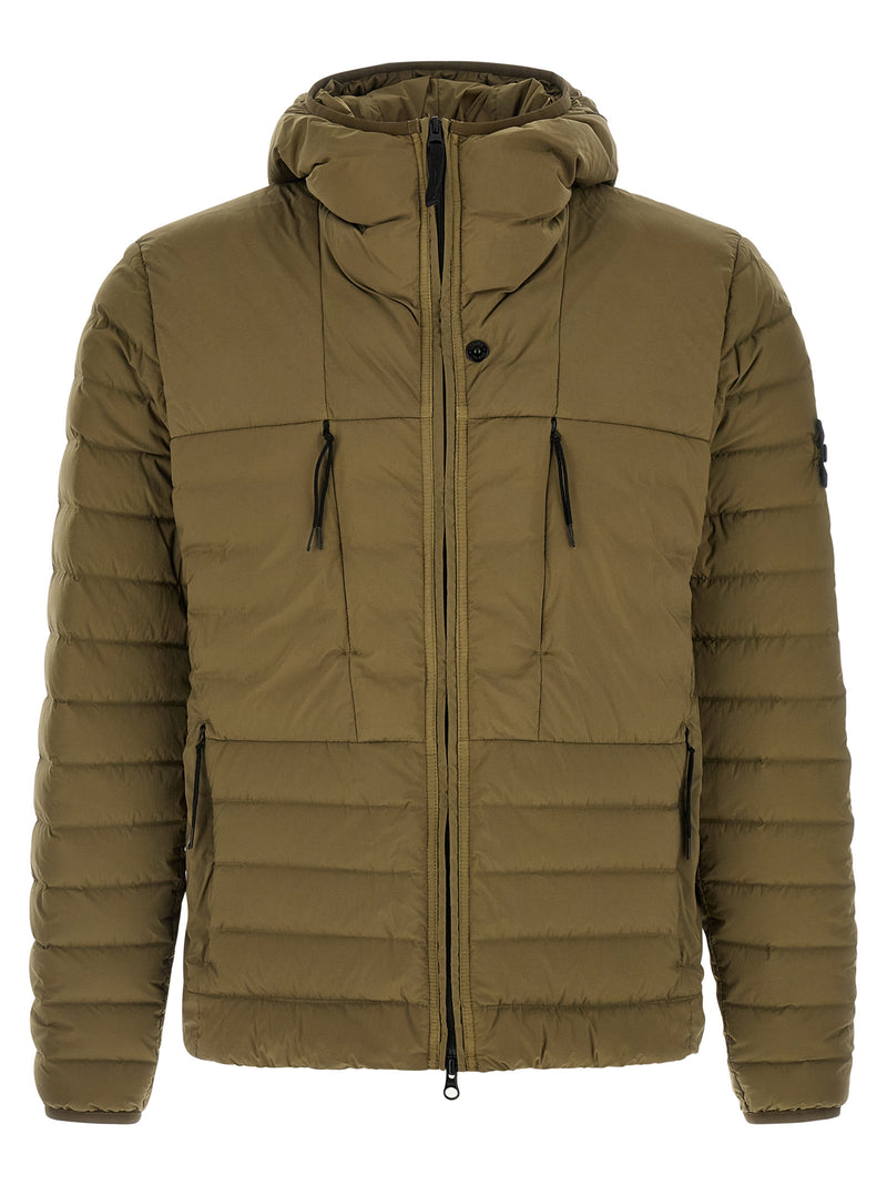 Veste Stone Island bicolore en polyamide intégrale