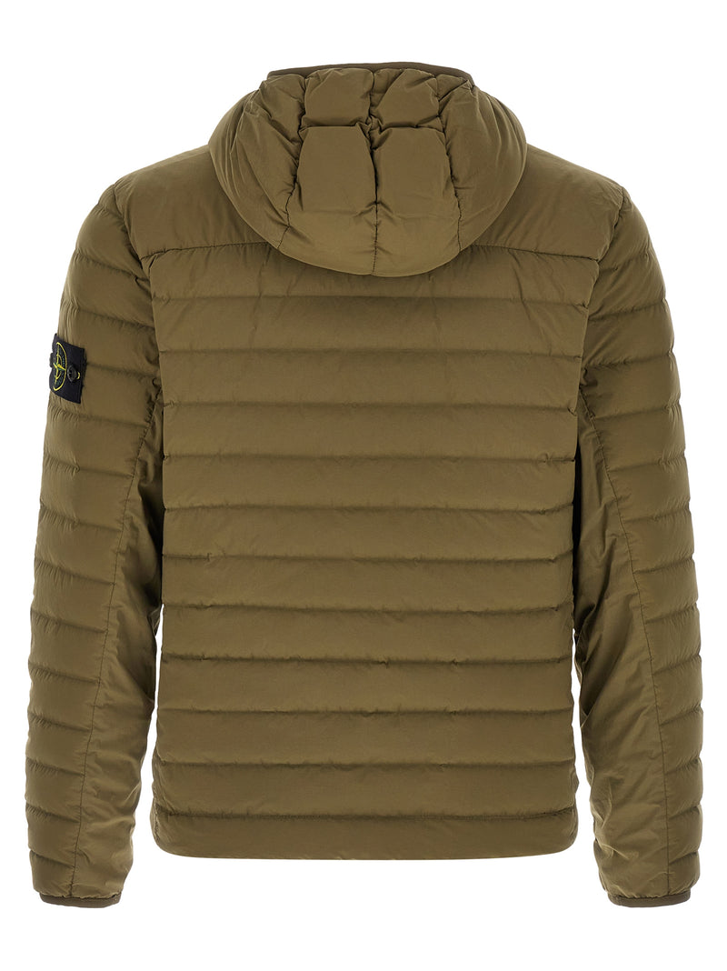 Veste Stone Island bicolore en polyamide intégrale