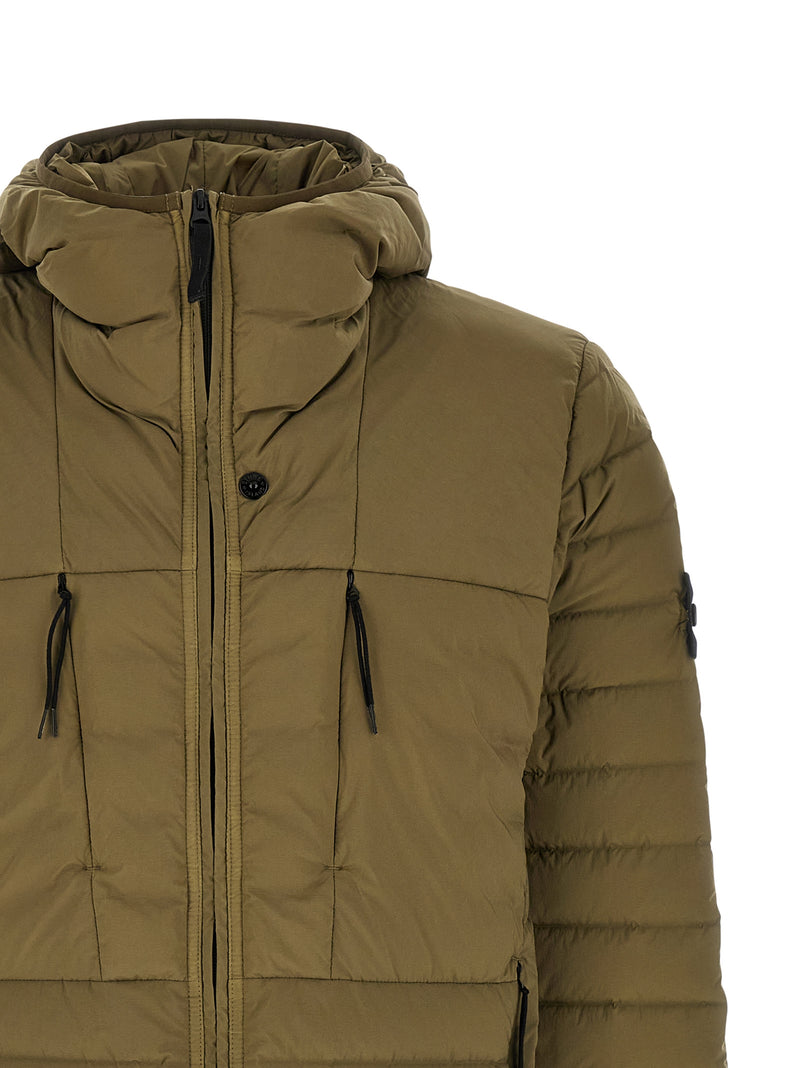 Veste Stone Island bicolore en polyamide intégrale