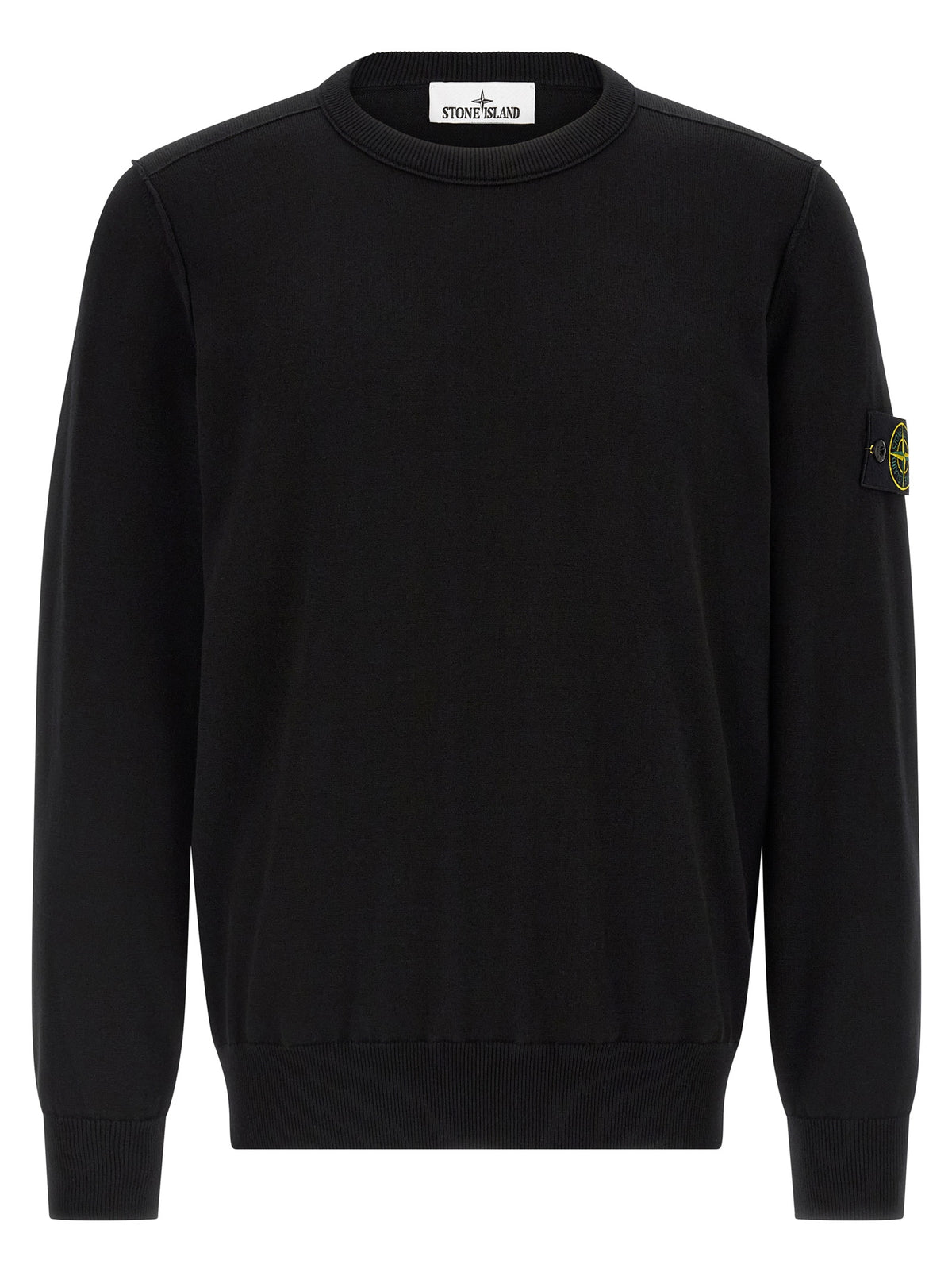 Stone Island Black Cotton Cardigan