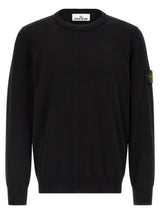Stone Island Black Cotton Cardigan