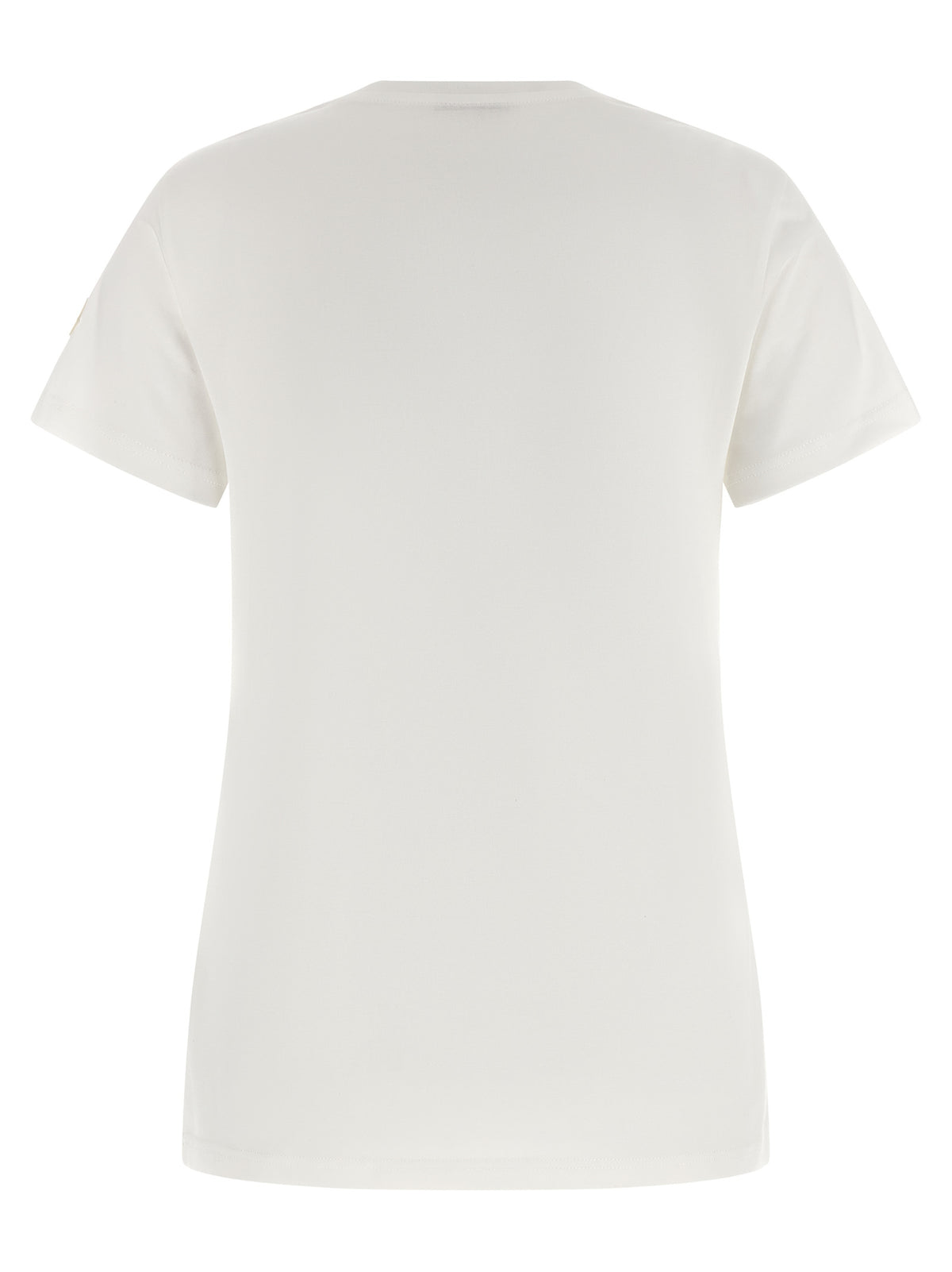 Moncler White Cotton T-Shirt
