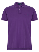 Polo Ralph Lauren Purple Cotton Polo Shirt