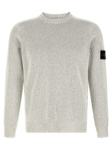 Stone Island Gray Cotton Cardigan - Stylish Comfort for Men