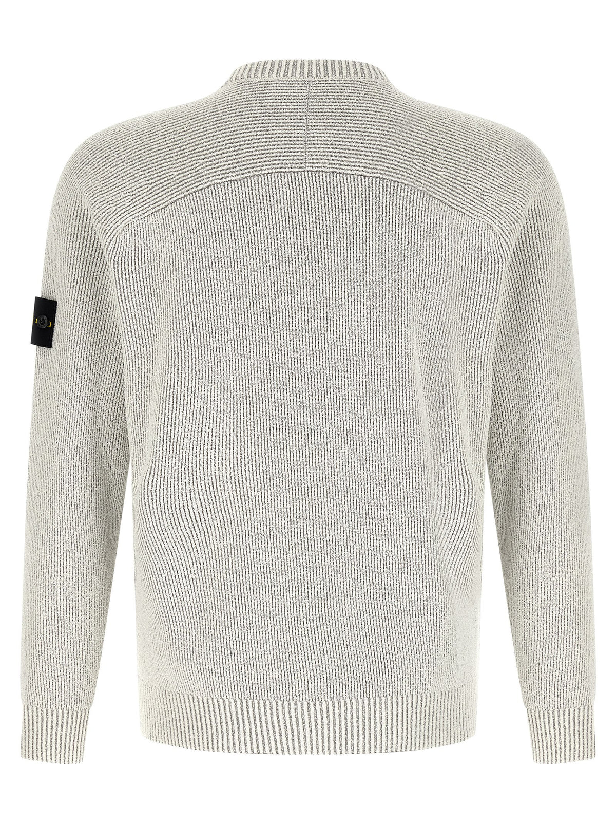 Stone Island Gray Cotton Cardigan - Stylish Comfort for Men