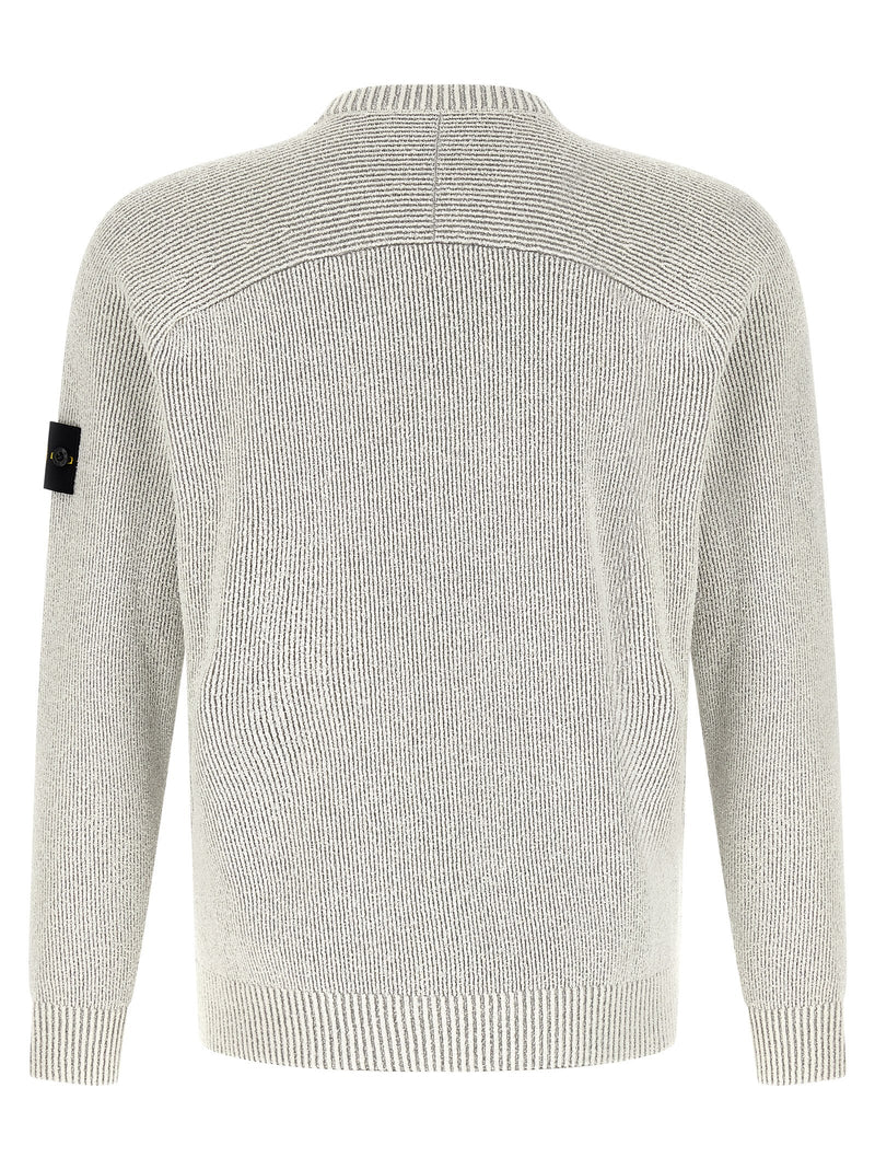 Stone Island Gray Cotton Cardigan - Stylish Comfort for Men
