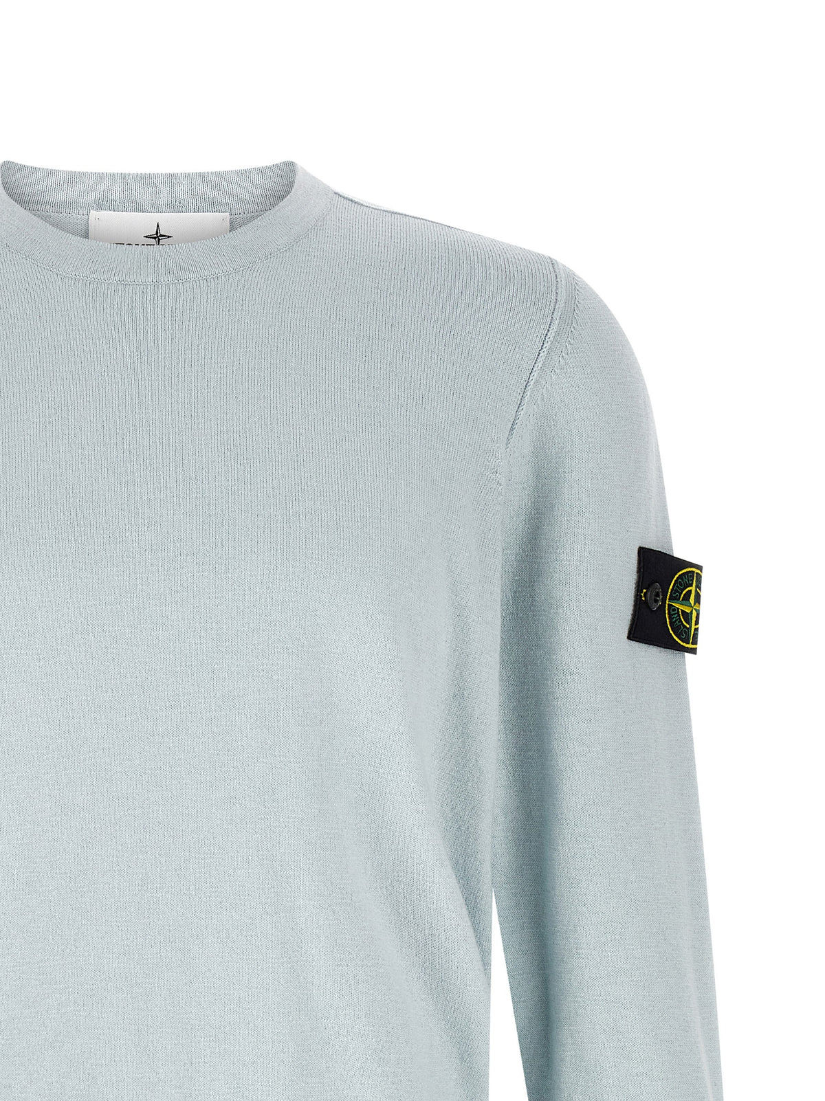 Cardigan Stone Island en coton bleu