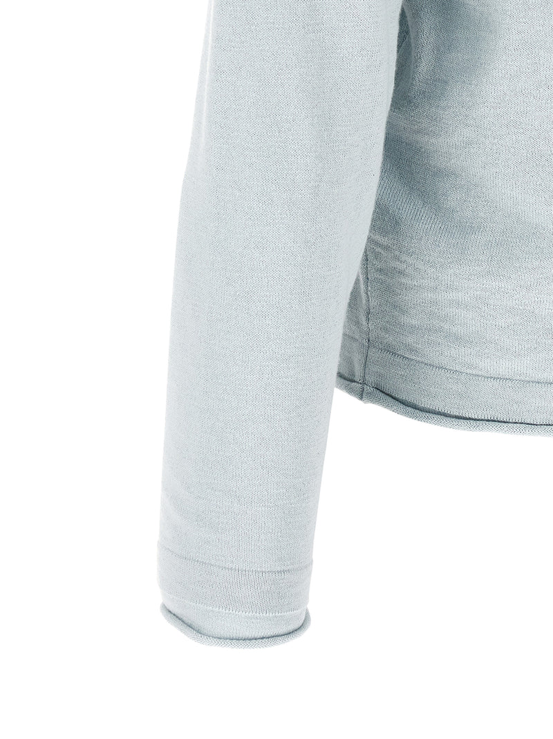 Cardigan Stone Island en coton bleu