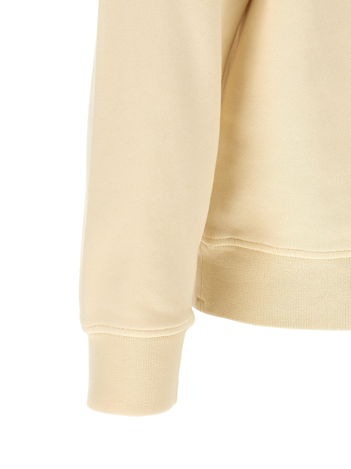 Sweat-shirt en coton beige Stone Island