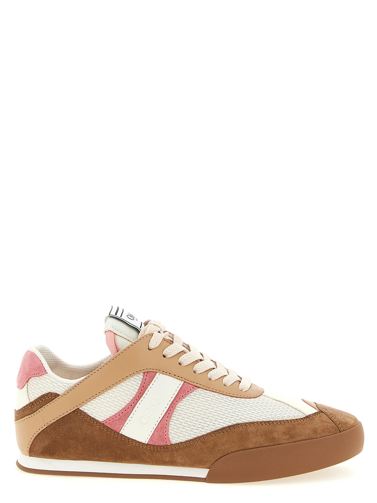 Chloé Kick Multicolor Polyester Athletic Sneakers