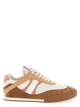 Chloé Kick Multicolor Polyester Athletic Sneakers
