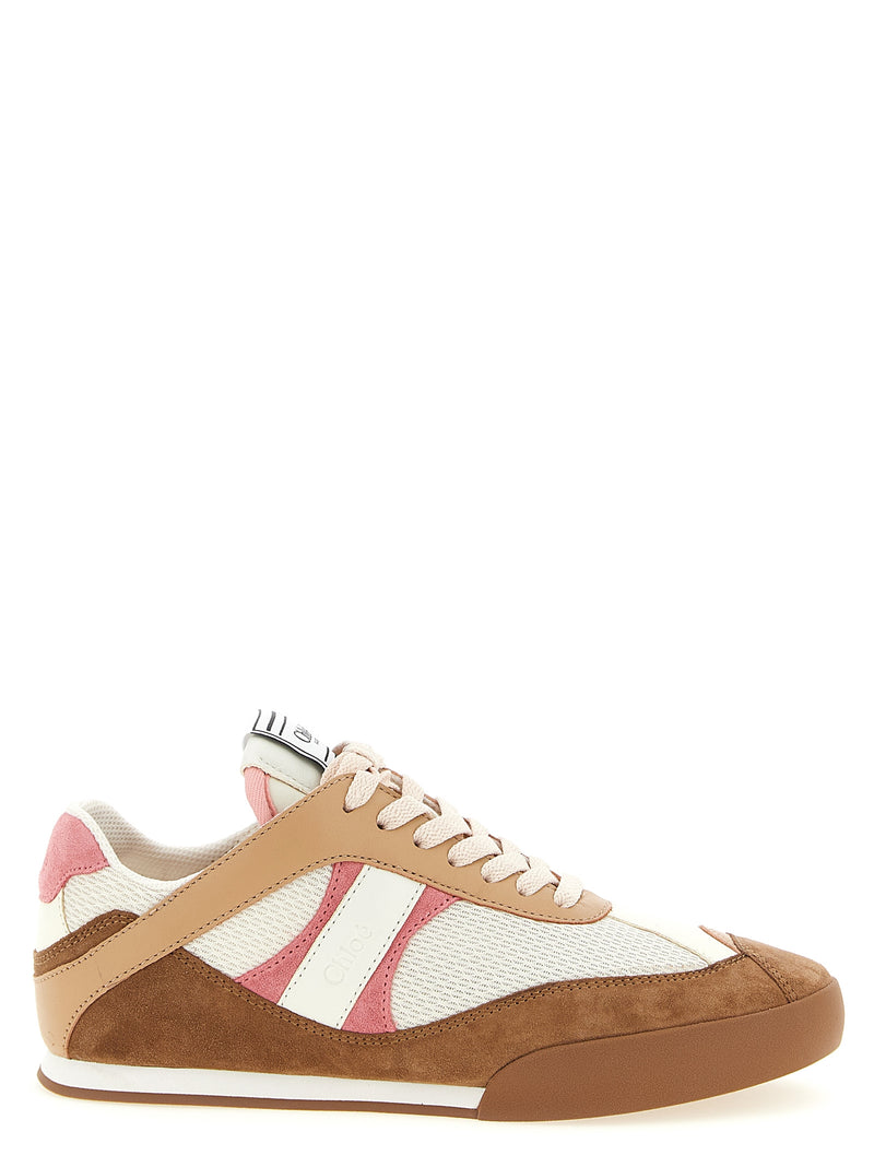 Baskets athlétiques Chloé multicolores en polyester