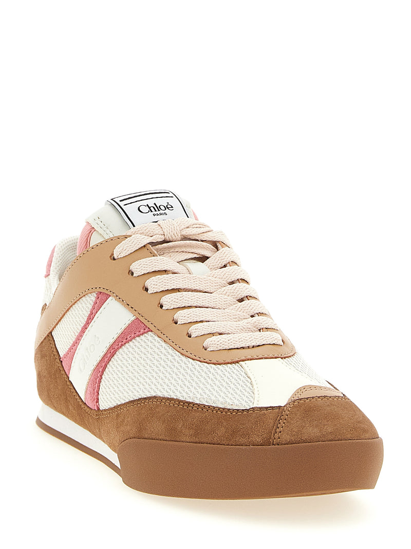 Baskets athlétiques Chloé multicolores en polyester