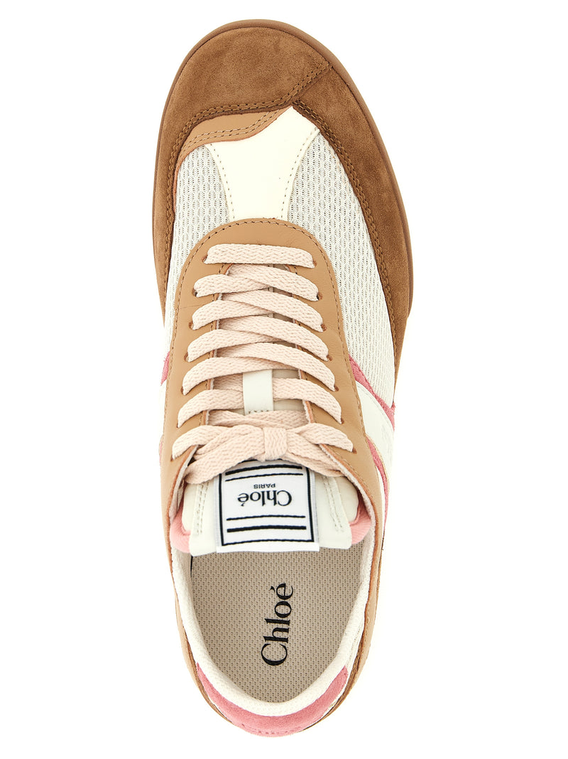 Baskets athlétiques Chloé multicolores en polyester
