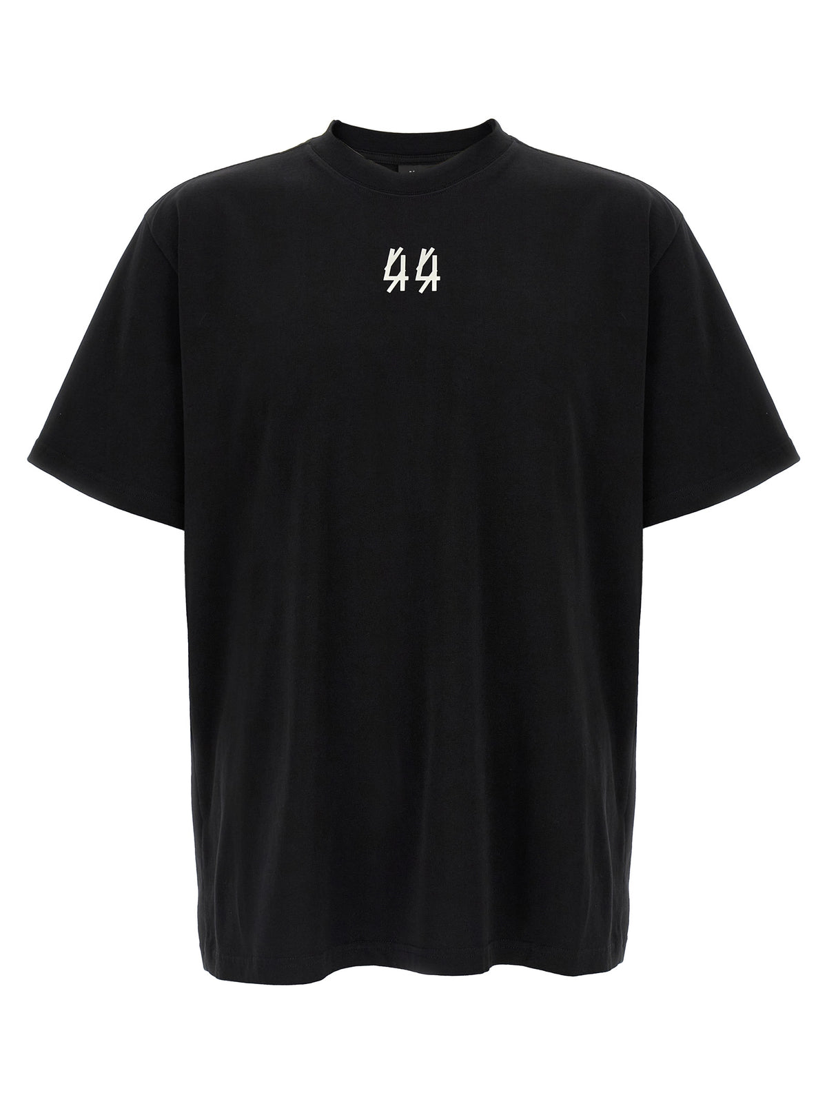 44 Label Group Black Cotton Centipede T-Shirt